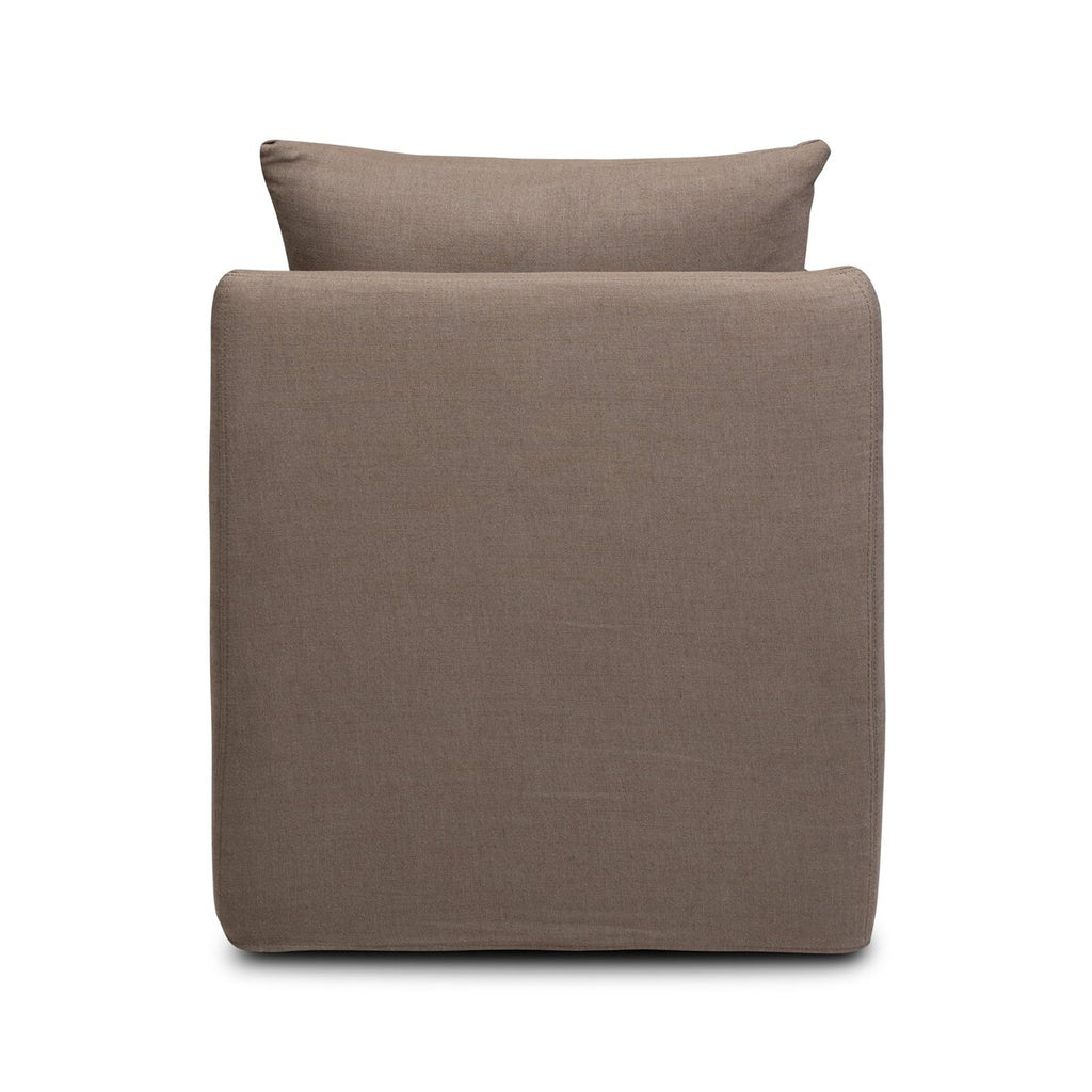 Banks Slipcover Swivel Chair