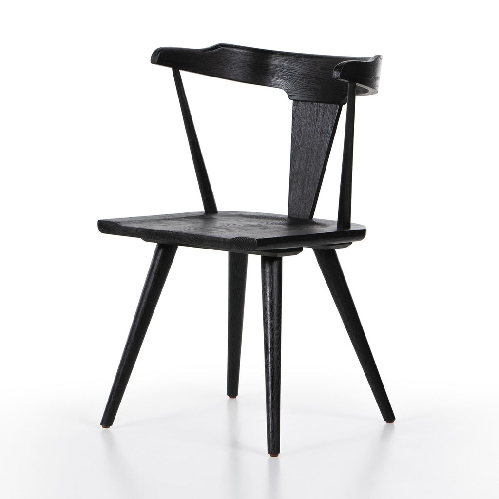 Ripley Dining Chair in Black Oak