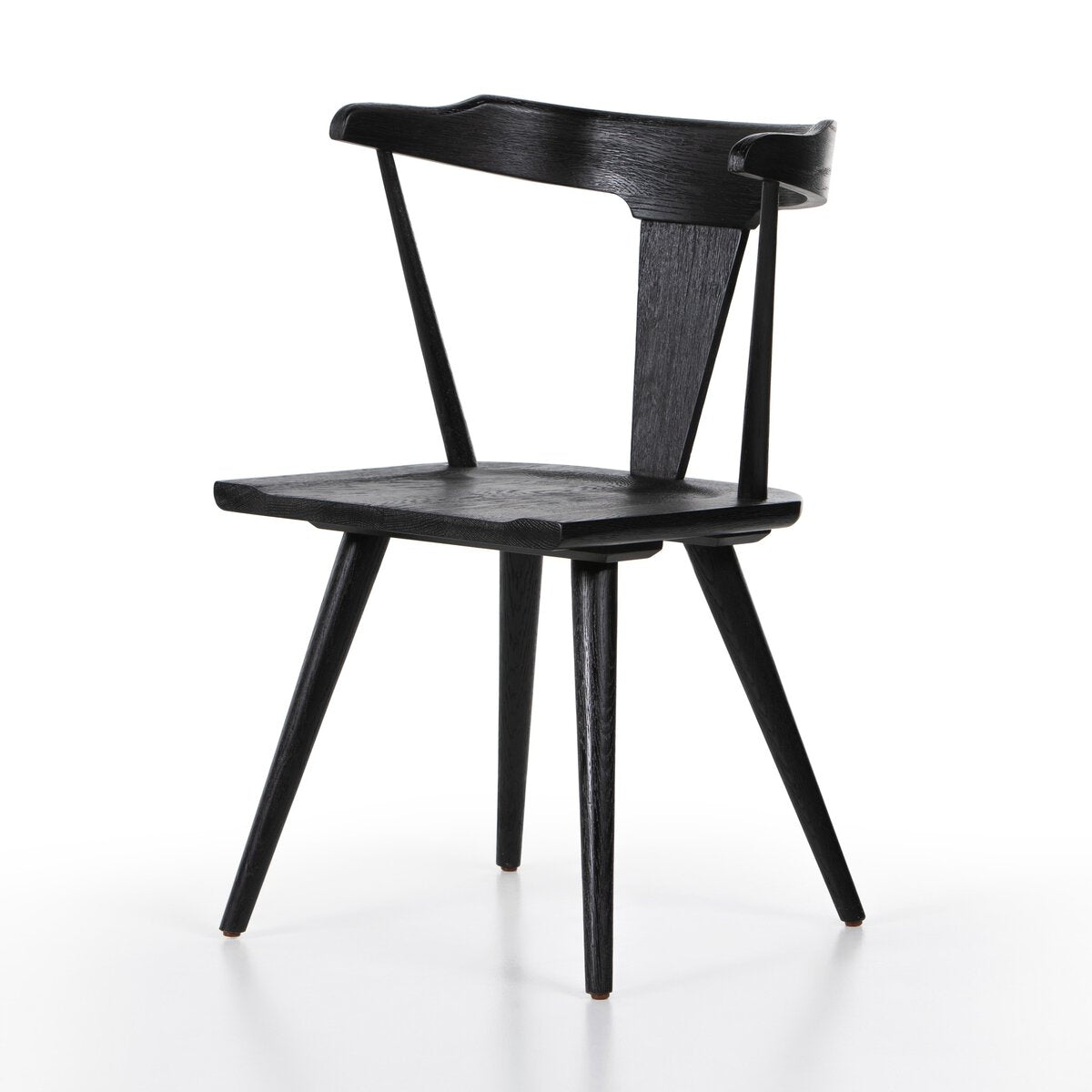 Ripley Dining Chair in Black Oak