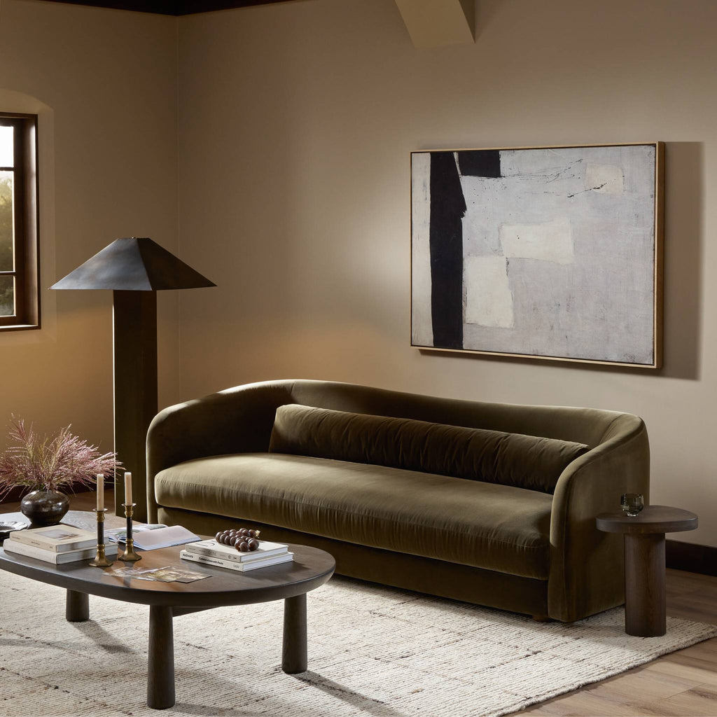 Juliette Sofa-99" Surrey Olive