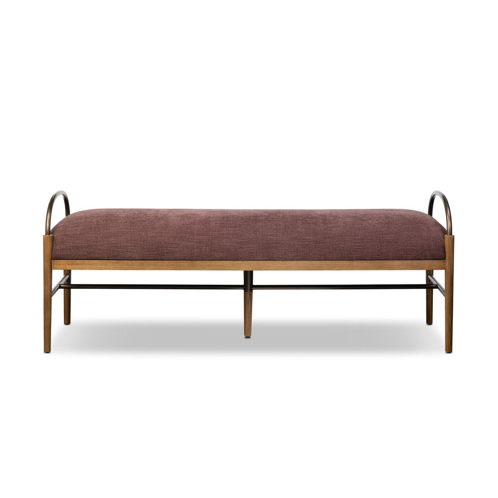 Amber Lewis x Four Hands Demi Accent Bench