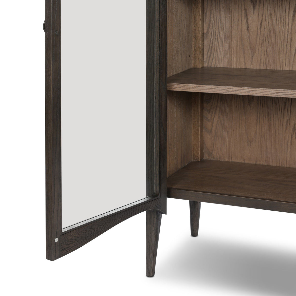Gates Cabinet Smoked Black Oak Thick