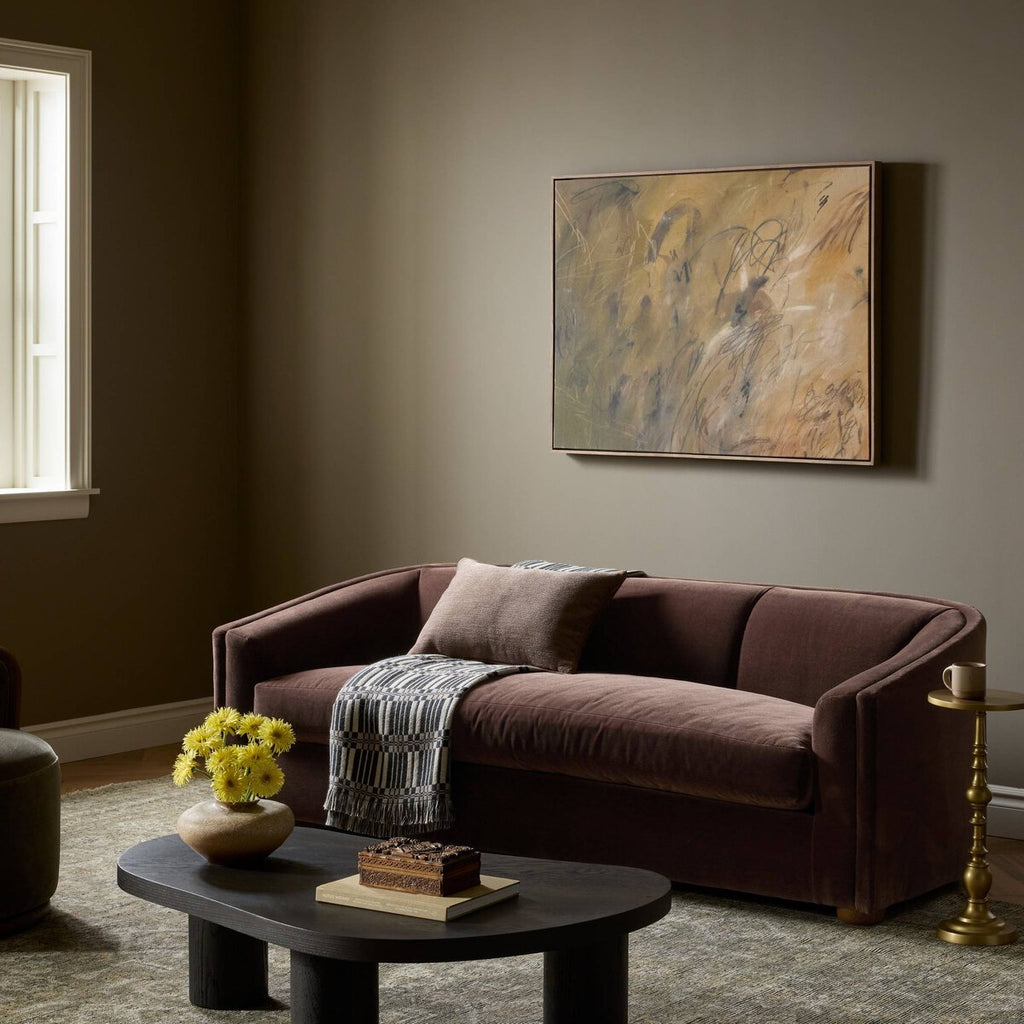 Presley Sofa in Monte Chocolate