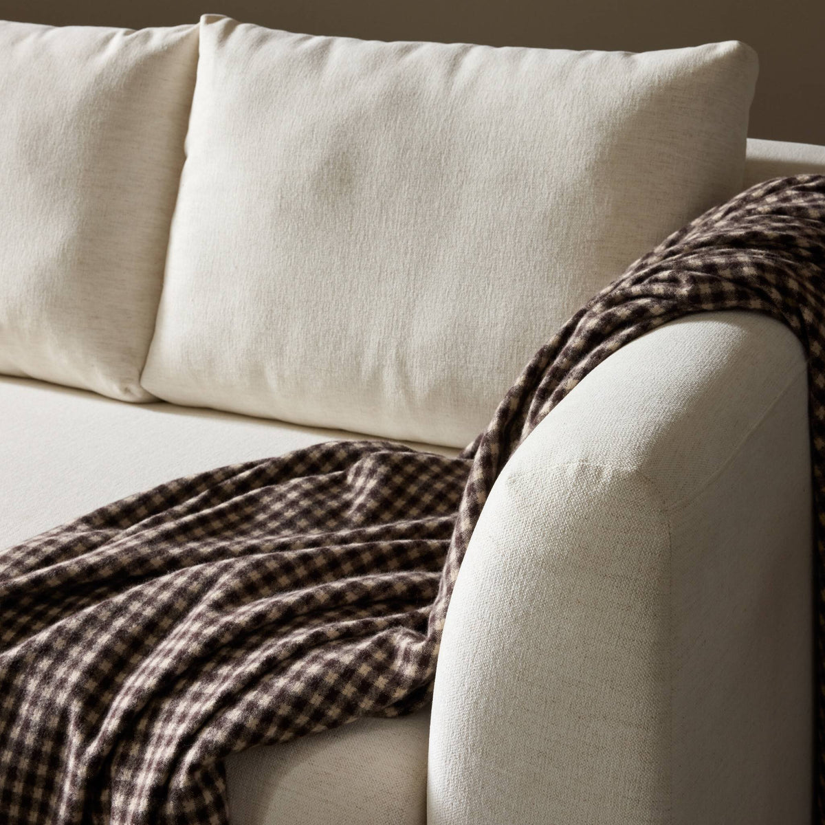 Anissa 3-Piece Corner Sectional in Crypton Nomad Snow