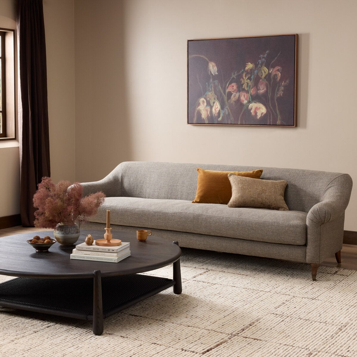 Zeta Sofa in Merida Mink