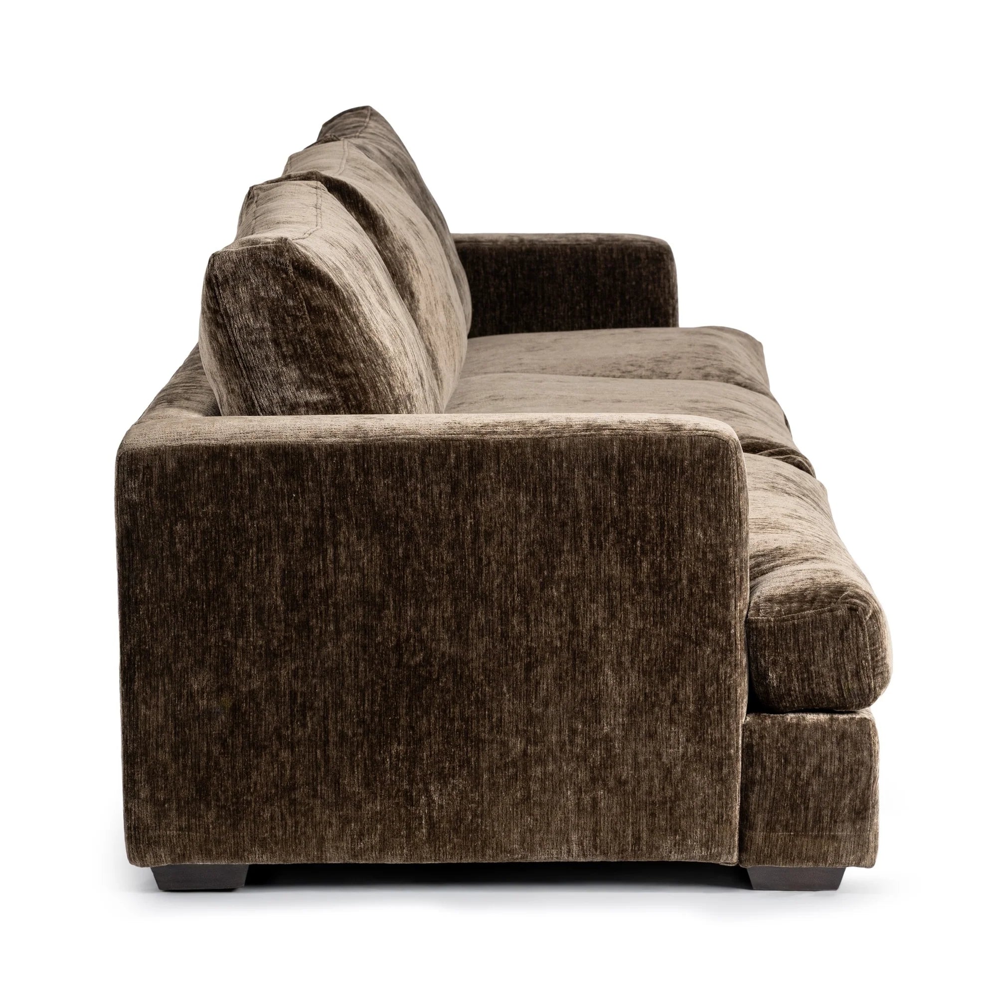 Ludwig 3 Piece Sofa - Mossed Brown