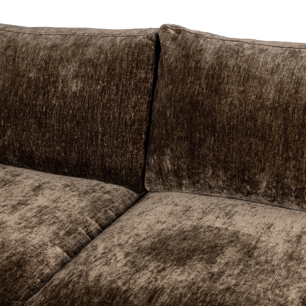 Ludwig 3 Piece Sofa - Mossed Brown