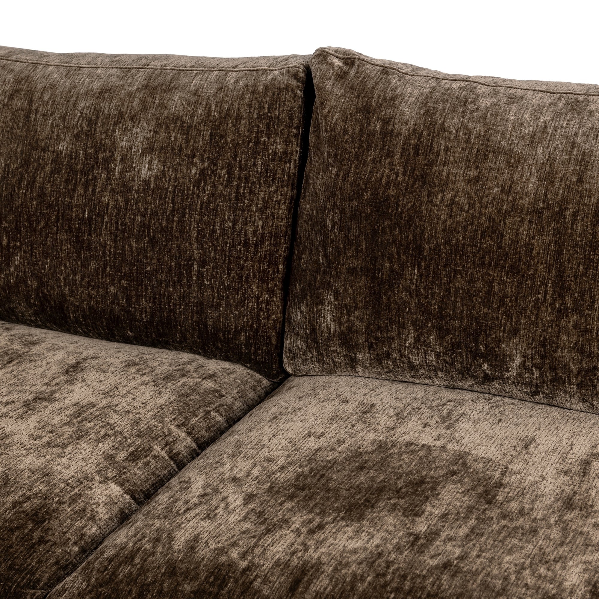 Ludwig 3 Piece Sofa - Mossed Brown