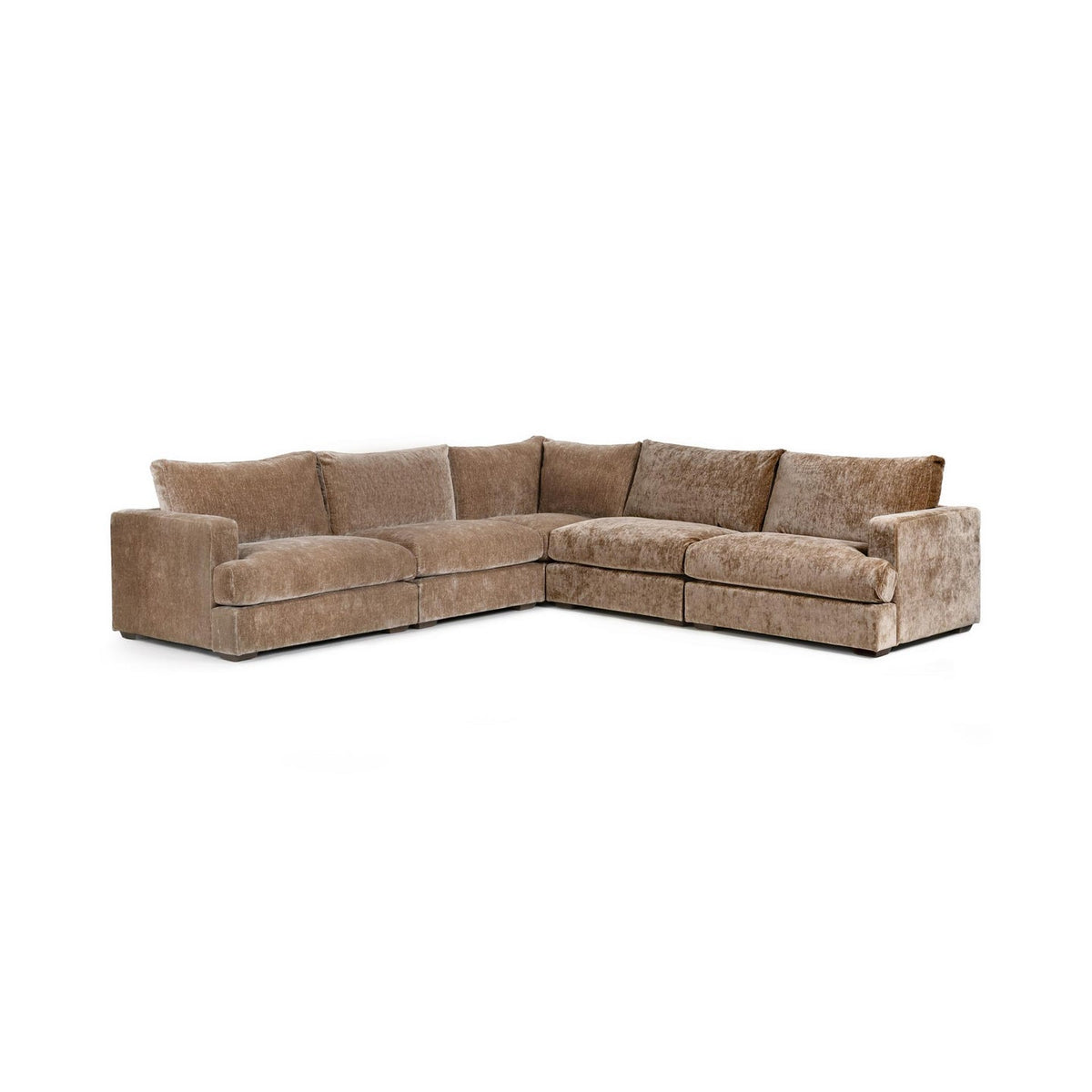 Ludwig 5-Piece Sofa in Oyster Taupe