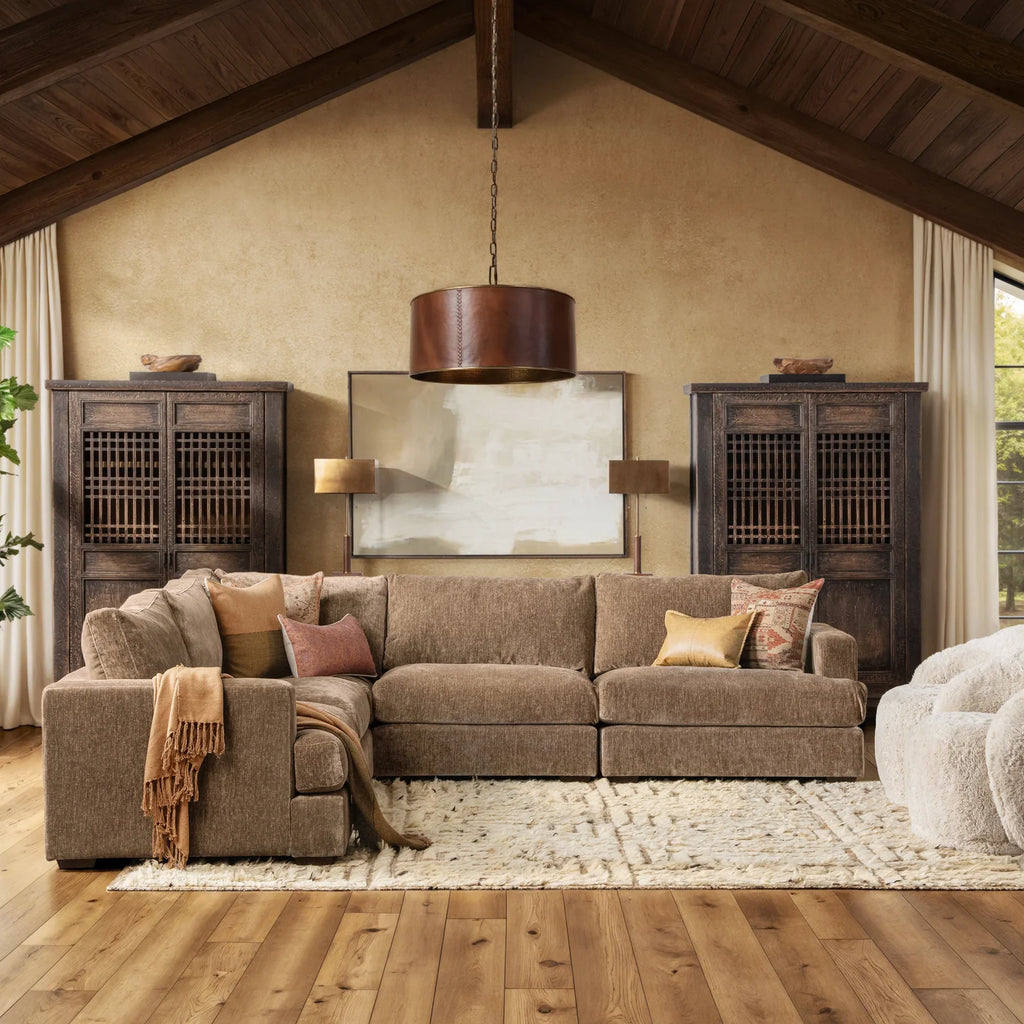 Ludwig 5-Piece Sofa in Oyster Taupe
