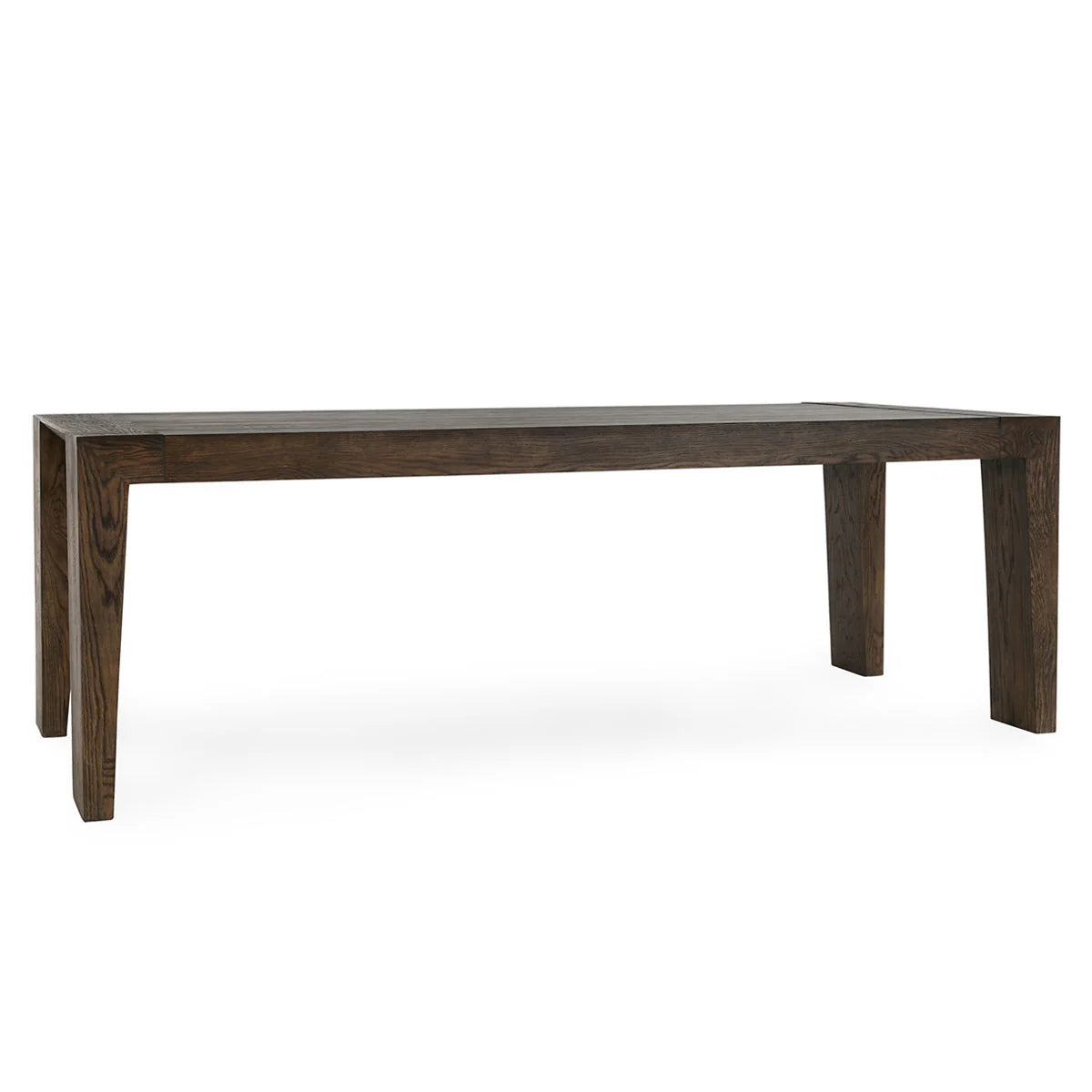 Troy Dining Table - Suede Brown
