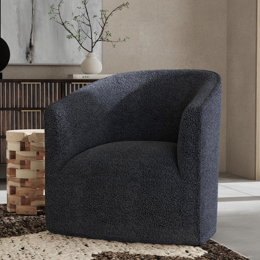Valencia Swivel Chair - Blue