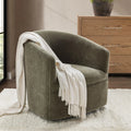 Valencia Swivel Accent Chair - Olive Moss