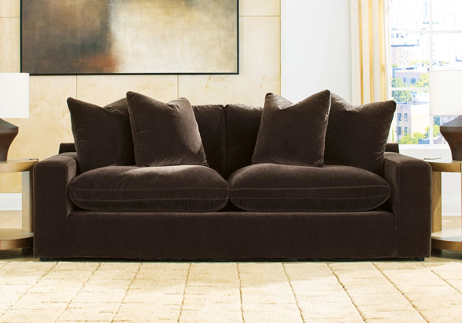 Maxton Heights Bittersweet Sofa