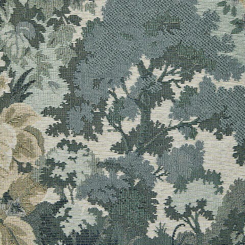 Gubbins Swivel Accent Chair – Blue Floral