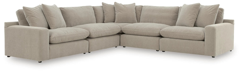Maxton Heights Pebble 5-Piece Sectional