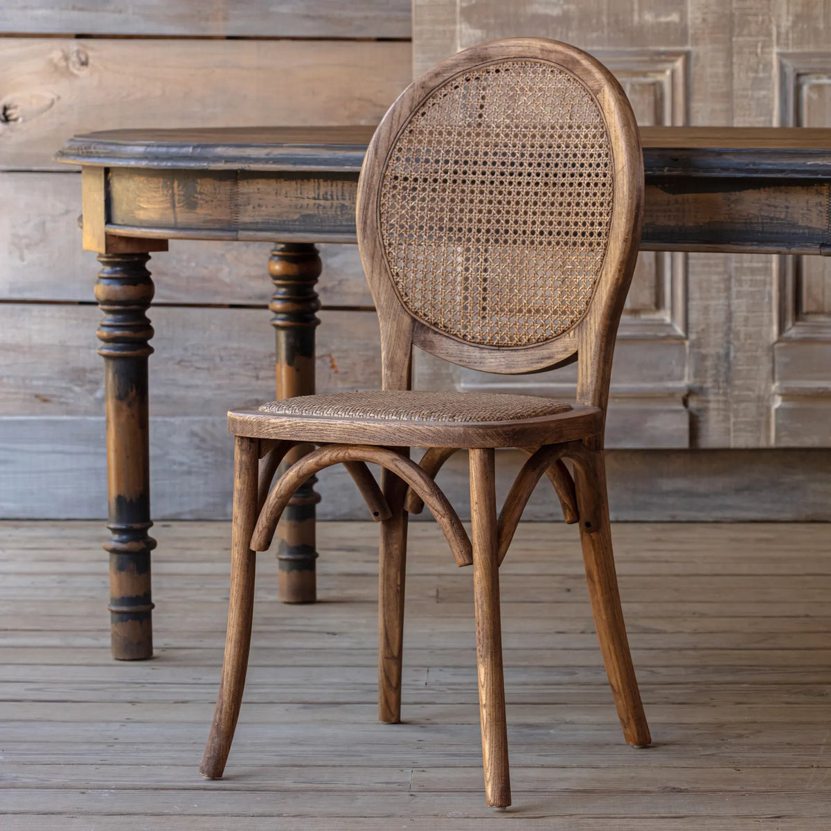 Cane Back Dining Chair
