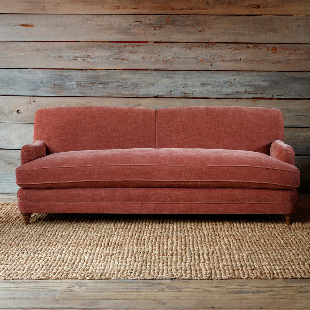 Charleston Sofa in Rosewood Vintage Velvet